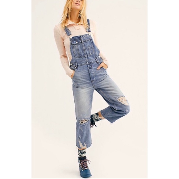 boyfriend cut overalls